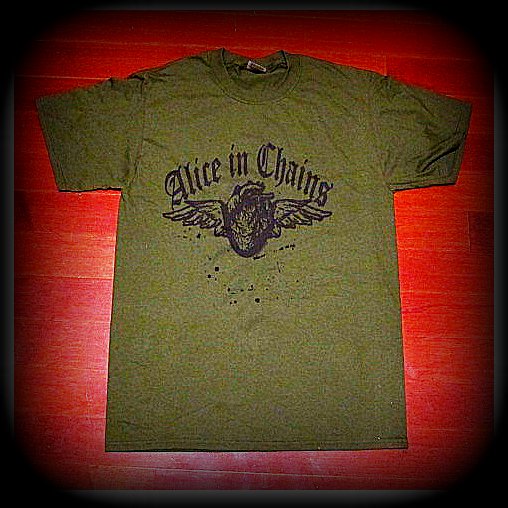 ALICE IN CHAINS - Winged Heart - Vintage - T-Shirt